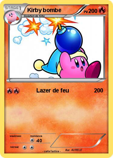 Pokemon Kirby bombe