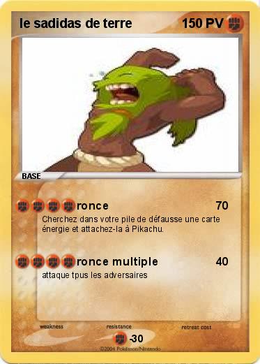 Pokemon le sadidas de terre
