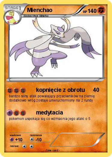 Pokemon Mienchao