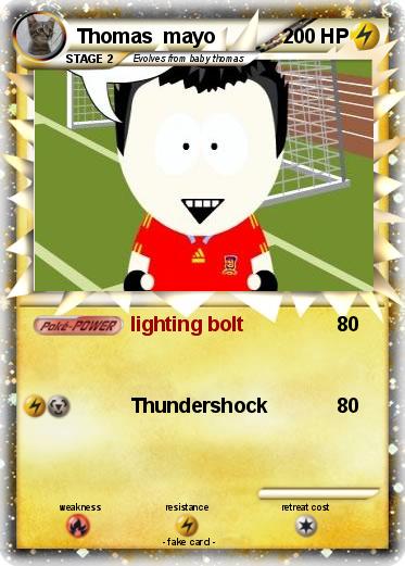 Pokemon Thomas  mayo