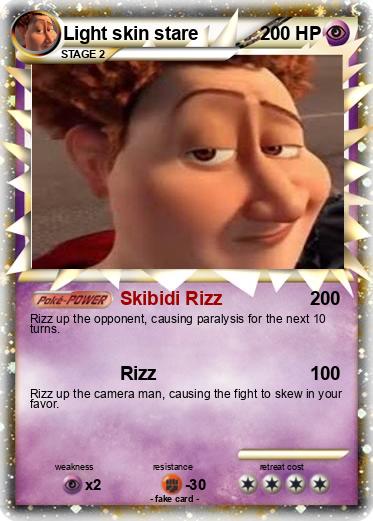 Pokemon Light skin stare