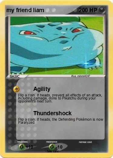 Pokemon my friend liam