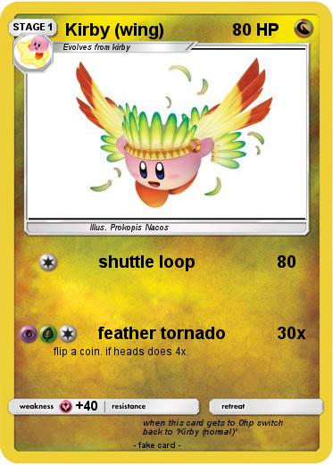 Pokemon Kirby (wing)
