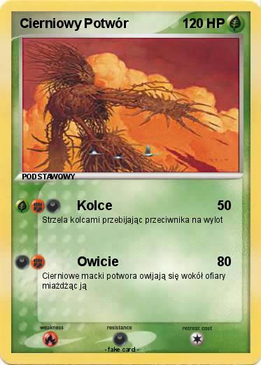 Pokemon Cierniowy Potwór