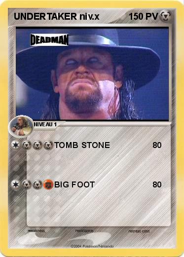 Pokemon UNDERTAKER niv.x