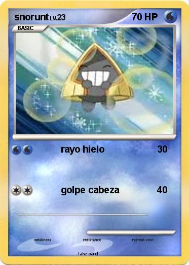 Pokemon snorunt
