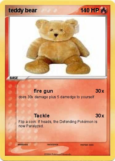 Pokemon teddy bear