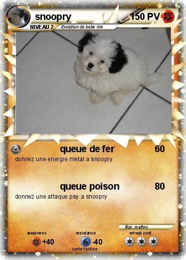 Pokemon snoopry