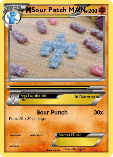 Pokemon Sour Patch MAN