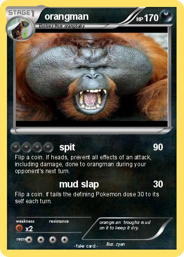 Pokemon orangman