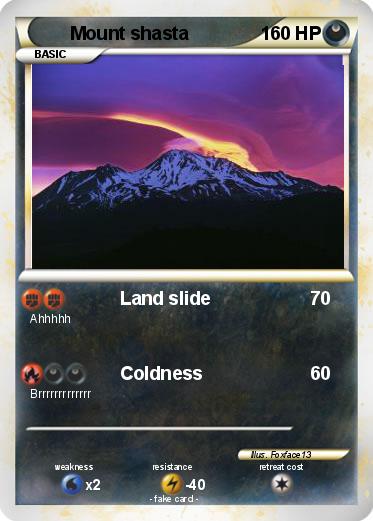 Pokemon Mount shasta