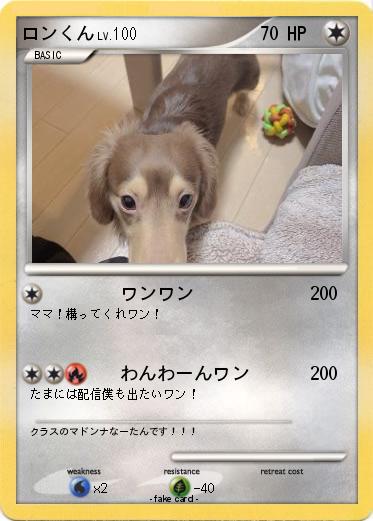Pokemon ロンくん