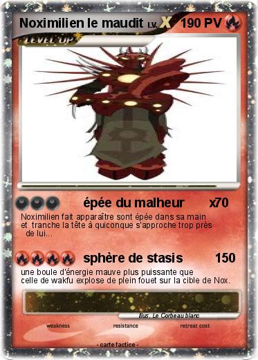 Pokemon Noximilien le maudit