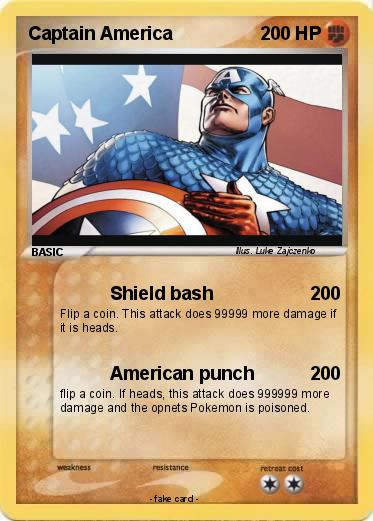 Pokemon Captain America