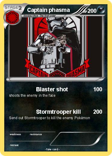 Pokemon Captain phasma