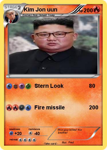 Pokemon Kim Jon uun