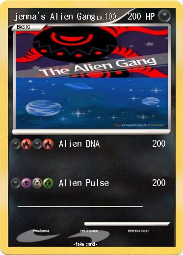 Pokemon jenna's Alien Gang