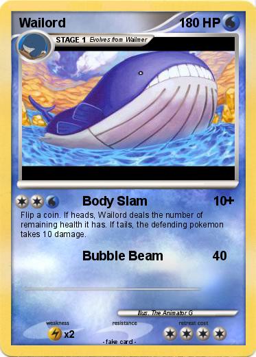 Pokemon Wailord