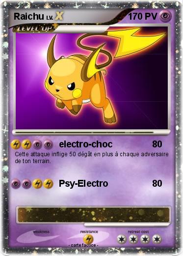 Pokemon Raichu