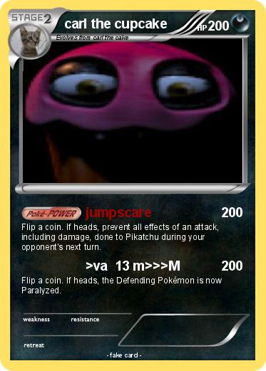 Pokemon carl the cupcake