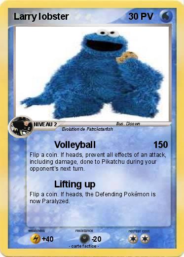 Pokemon Larry lobster