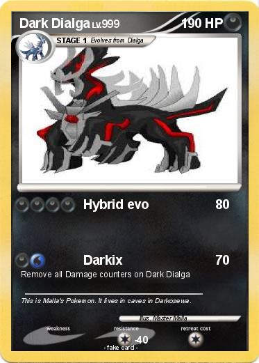 Pokemon Dark Dialga