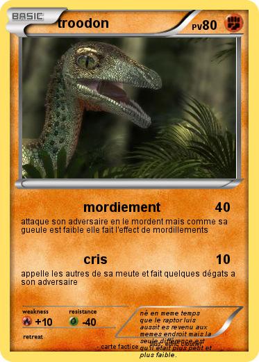 Pokemon troodon