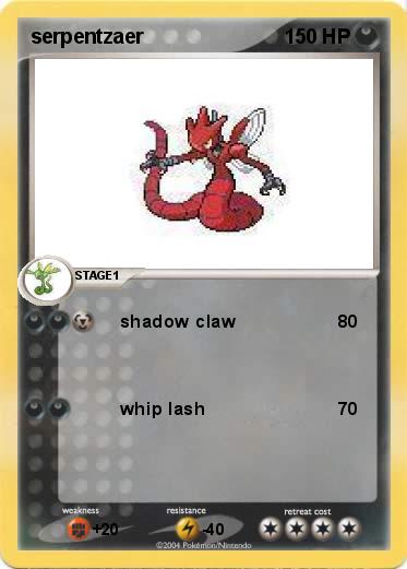 Pokemon serpentzaer
