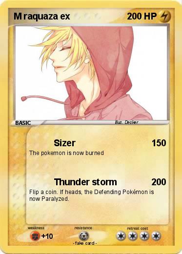 Pokemon M raquaza ex