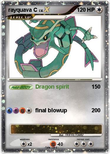 Pokemon rayquava C