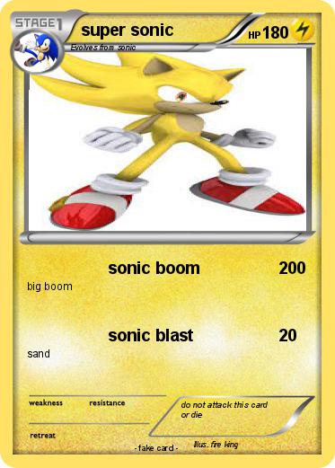 Pokemon super sonic