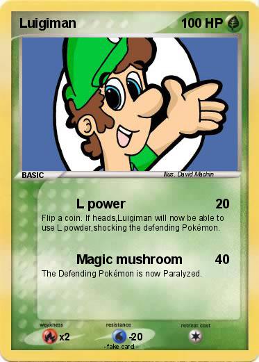 Pokemon Luigiman