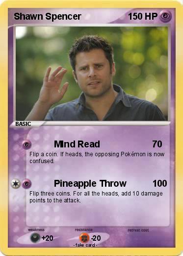 Pokemon Shawn Spencer
