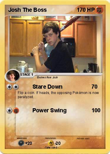 Pokemon Josh The Boss
