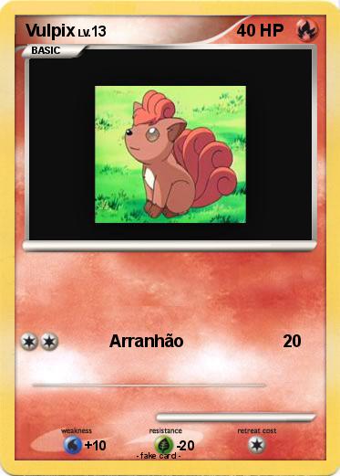 Pokemon Vulpix