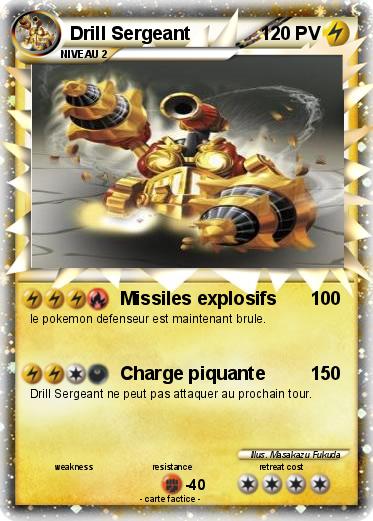 Pokemon Drill Sergeant