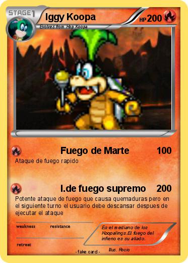 Pokemon Iggy Koopa