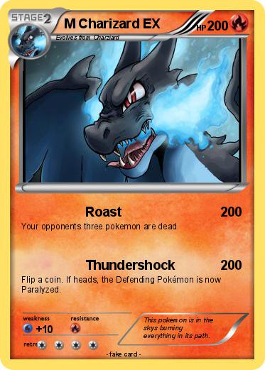 Pokemon M Charizard EX