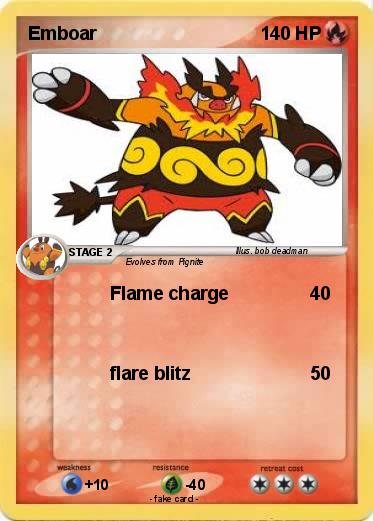 Pokemon Emboar