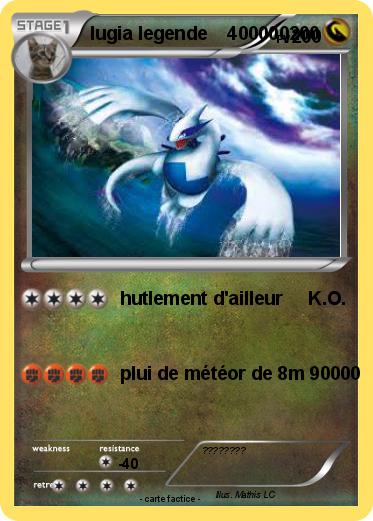 Pokemon lugia legende    400000200