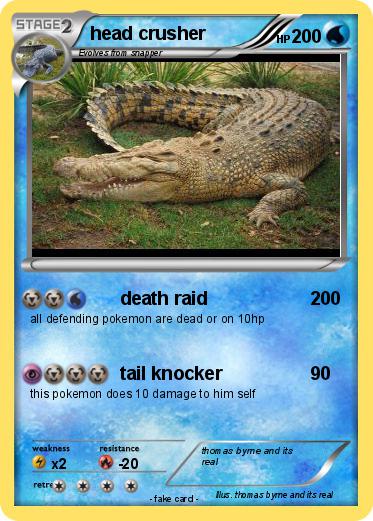 Pokemon head crusher