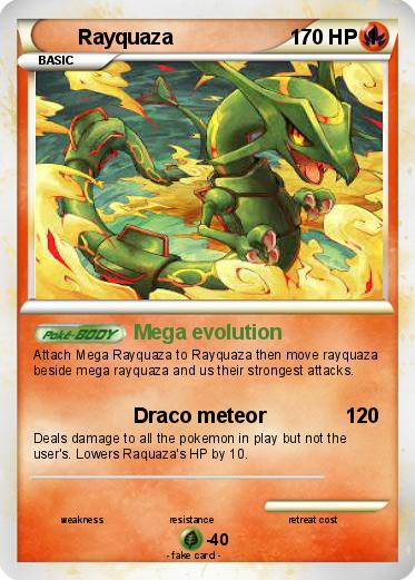 Pokemon Rayquaza                                  1                                                                1