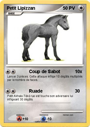 Pokemon Petit Lipizzan