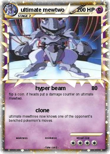 Pokemon ultimate mewtwo