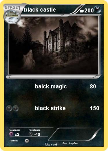 Pokemon black castle
