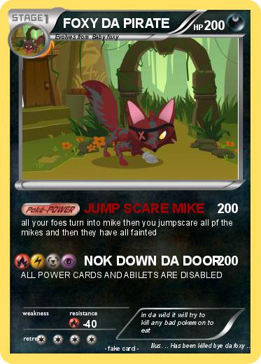Pokemon FOXY DA PIRATE