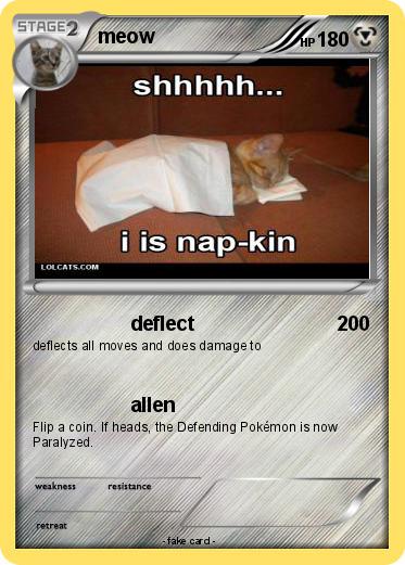 Pokemon meow
