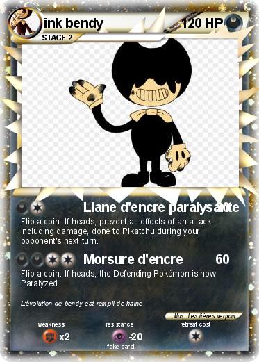 Pokemon ink bendy