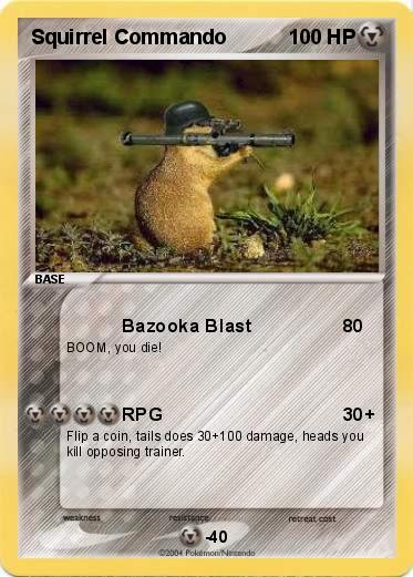 Pokemon Squirrel Commando