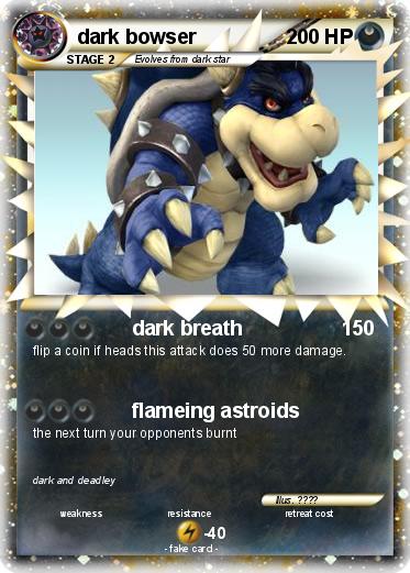 Pokemon dark bowser